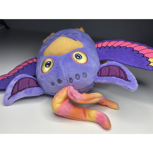 My Singing Monsters Tweedle Plush 8" Purple Bird Commonwealth 2020 - SOUND ERROR - Picture 10 of 13